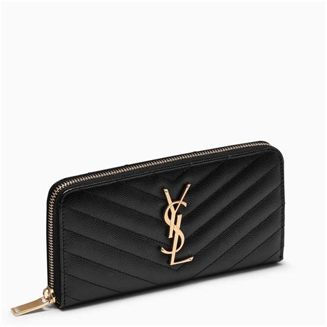 portafoglio monogram ysl|Portafoglio zip around Monogram nero .